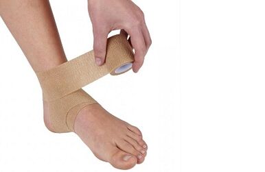 elastesch Bandage fir Krampfadern